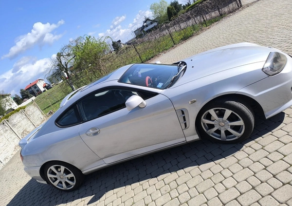 Hyundai Coupe cena 13500 przebieg: 129000, rok produkcji 2005 z Oleśnica małe 352